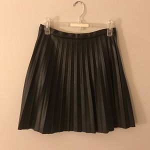 J. Crew Pleated Pleated Black Skirt - Sz 0 and EUC